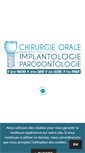 Mobile Screenshot of chirurgie-implantologie.fr